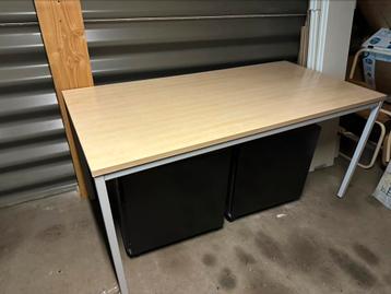 Tafel / bureau blad met hoek element