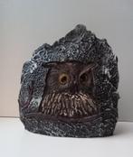 De Oehoe Uil - Vogel Beeldje Sculptuur, Ophalen of Verzenden, Zo goed als nieuw, Vogel, Beeldje of Figuurtje