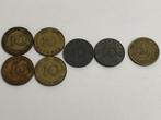 C020 Duitse Munten : 10 Pfennig Diverse jaren 1941 1949, Postzegels en Munten, Munten | Europa | Niet-Euromunten, Setje, Duitsland