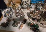 Krat met kersthuisjes, Diversen, Kerst, Ophalen, Gebruikt