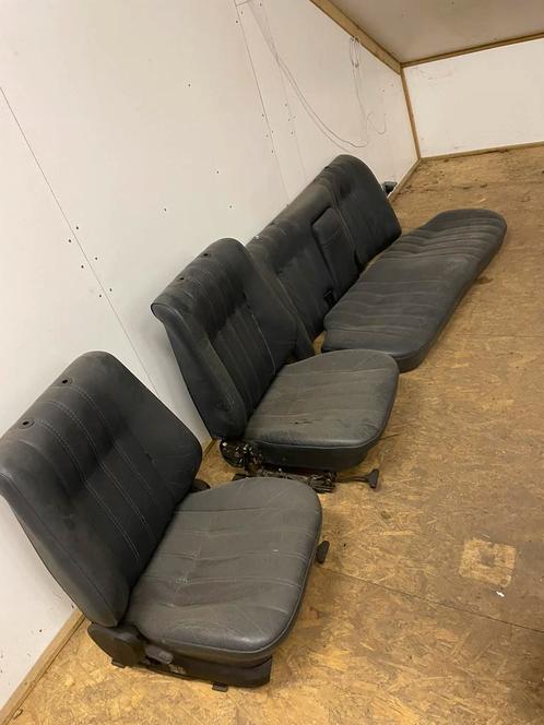 Blauw leren stoelen BMW e30 4 deurs, Auto-onderdelen, Interieur en Bekleding, BMW, Ophalen