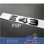 W213 S213 W238 E43 LOGO ZWART EMBLEEM Mercedes E Klasse AMG, Ophalen of Verzenden, Gebruikt, Achter, Mercedes-Benz