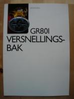 Scania GR801 Versnellingsbak Brochure 1992, Ophalen, Zo goed als nieuw, Overige merken, Scania