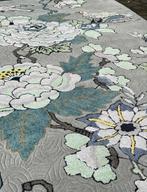 Brink en Campman Wedgwood tapijt Paeonia Mint/ Blue, Nieuw, Rechthoekig, Grijs, Ophalen