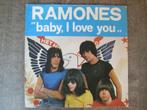 Ramones - ''Baby,I Love You,, / High risk insurance, Gebruikt, Overige genres, 7 inch, Single