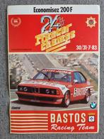 sticker Bastos Racing team / Bmw auto / Castrol 1983, Ophalen of Verzenden, Gebruikt, Auto of Motor
