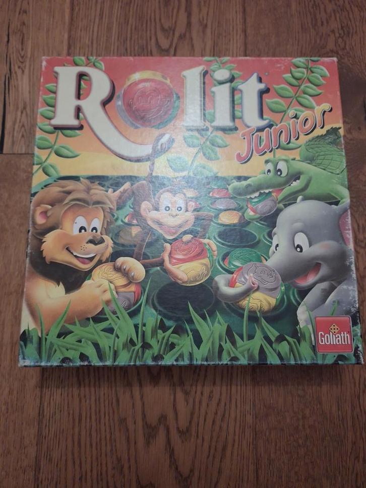 Rolit Junior, Hobby en Vrije tijd, Gezelschapsspellen | Bordspellen, Gebruikt, Een of twee spelers, Drie of vier spelers, Ophalen of Verzenden