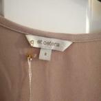 Et Cetera nude roze pailletten top nieuw mt 8 / M-L nr 2, ., Maat 42/44 (L), Et Cetera, Nieuw