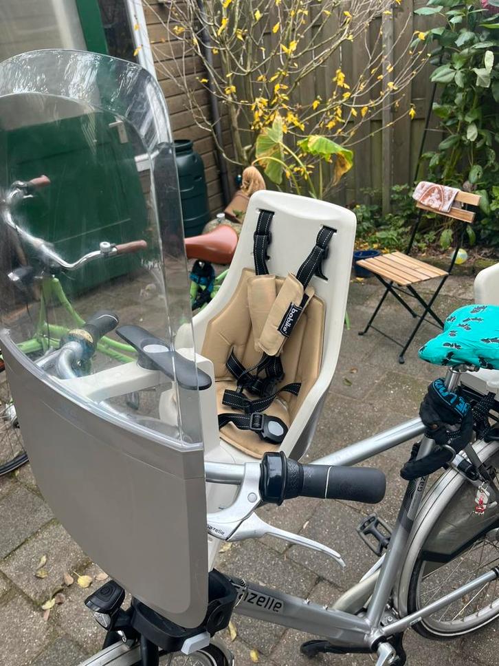 Bobike baby seat exclusive mini Plus Safari Chic OVP, Fietsen en Brommers, Fietsaccessoires | Fietsstoeltjes, Zo goed als nieuw