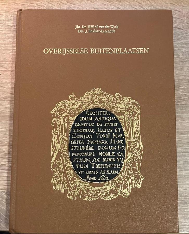 Overijsselse Buitenplaatsen, H.W.M. van der Wyck J. Enklaar., Boeken, Geschiedenis | Stad en Regio, Gelezen, 20e eeuw of later
