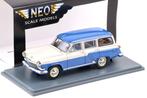 GAZ Volga M22 1960 blauw/grijs (1:43, Neo), Hobby en Vrije tijd, Modelauto's | 1:43, Overige merken, Auto, Ophalen of Verzenden