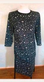 Blauw met tijgerprint jurk, Kleding | Dames, Jurken, Maat 38/40 (M), Blauw, Ophalen of Verzenden, Zo goed als nieuw
