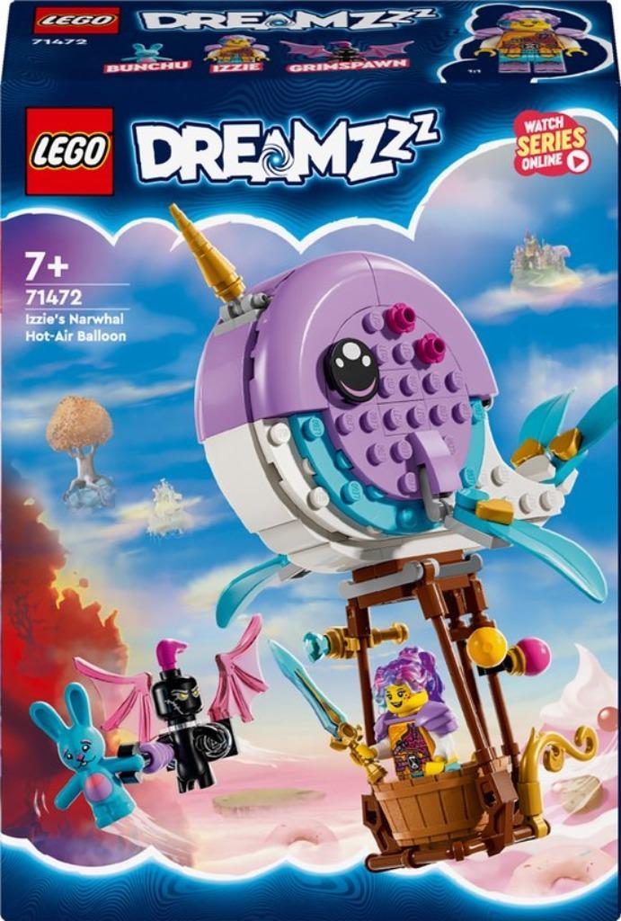 LEGO DREAMZzz Izzie's narwal-luchtballon - 71472 nieuw!, Kinderen en Baby's, Speelgoed | Duplo en Lego, Nieuw, Lego, Complete set