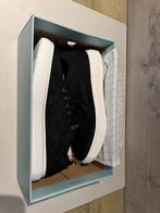 Manfield Heren Zwarte nubuck sneakers, Zwart, Nieuw, Ophalen of Verzenden, Nvt