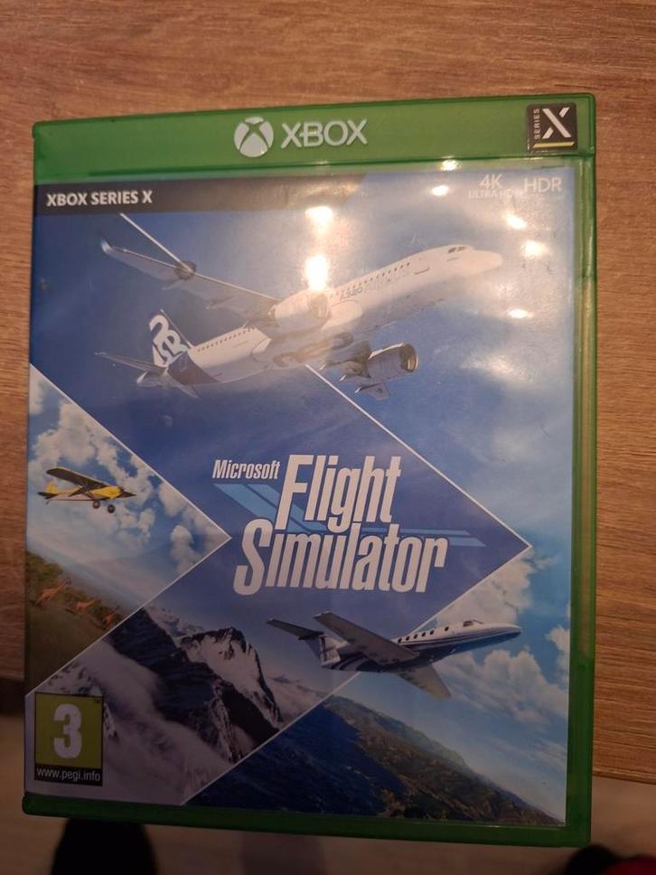 Microsoft Flight Simulator - Xbox Series X, Spelcomputers en Games, Games | Xbox One, Gebruikt, Simulatie, 1 speler, Vanaf 3 jaar
