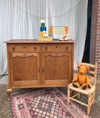 Leuke brocante commode, 50 tot 70 cm, Ophalen of Verzenden, 90 tot 105 cm, 100 cm of meer