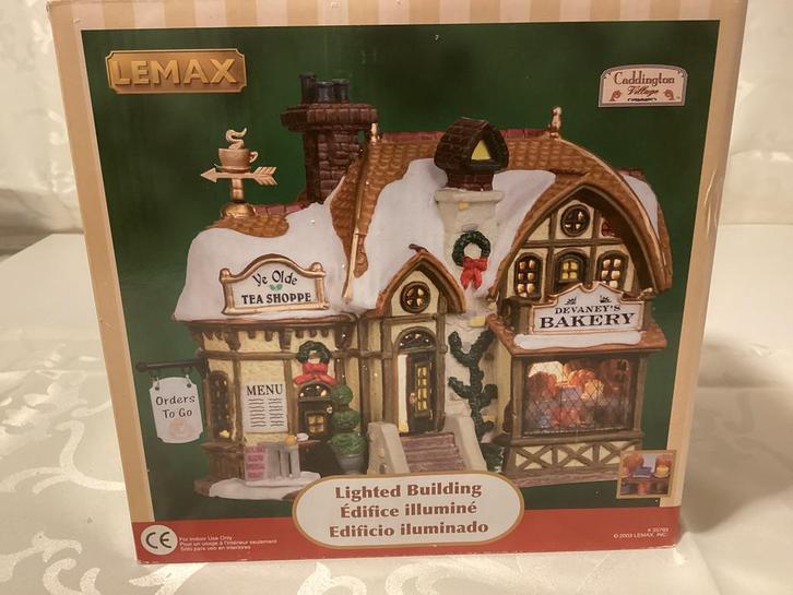 Lemax Devaney’s Bakery Tea Shop 35793, Diversen, Kerst, Zo goed als nieuw, Ophalen of Verzenden
