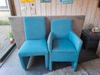 Eetkamerstoelen Pronto, Ophalen, Gebruikt, Blauw