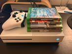 Xbox One S 500GB + Controller + 4 Games, 1 speler, Ophalen, Zo goed als nieuw, Vanaf 3 jaar