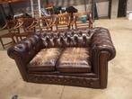 Oude Chesterfield uit rookvrije kamer, Ophalen of Verzenden