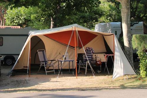 Vouwwagen: Holtkamper Cocoon S Membrane Airco uit 2010, Caravans en Kamperen, Vouwwagens, tot en met 3, Ophalen
