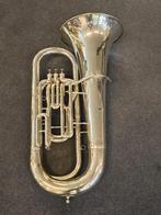 Besson 600 serie 685 3/4 Bes Bas Tuba, Ophalen, Gebruikt, Bes-tuba, Met koffer of draagtas