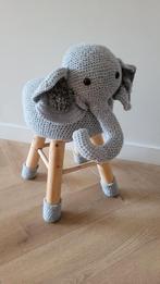 Dierenkruk olifant / olifantenkrukje gehaakt, Ophalen, Zo goed als nieuw, Wanddecoratie