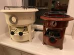 Vintage Haller Petroleumstellen - Set van 2-witte verkocht, Antiek en Kunst, Ophalen