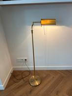 Vintage (bankiers) Lamp Messing Art Deco, Huis en Inrichting, Lampen | Vloerlampen, Ophalen, Gebruikt, Metaal, 100 tot 150 cm