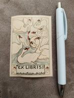 PRACHTIG EX LIBRIS ZWANEN, HOYTEMA, GRAFIEK., Ophalen of Verzenden, Nieuw