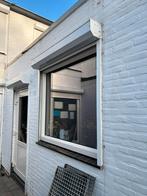 Raam met kunstof kozijn, Kunststof, Raamkozijn, Zo goed als nieuw, Inclusief glas