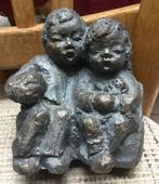 Beeldje van man en vrouw op bankje, Ophalen of Verzenden, Zo goed als nieuw, Mens