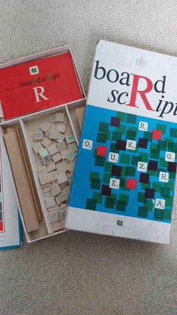 Board Script/Scrabble