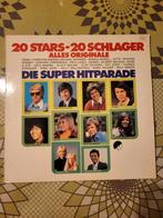 20 stars 20 schlager die super hitparade, Cd's en Dvd's, Vinyl | Verzamelalbums, Overige formaten, Ophalen of Verzenden, Zo goed als nieuw
