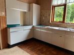 Vintage poggenpohl keuken jaren 70, Huis en Inrichting, Keuken | Complete keukens, Ophalen, Gebruikt, Wit, Hoekkeuken