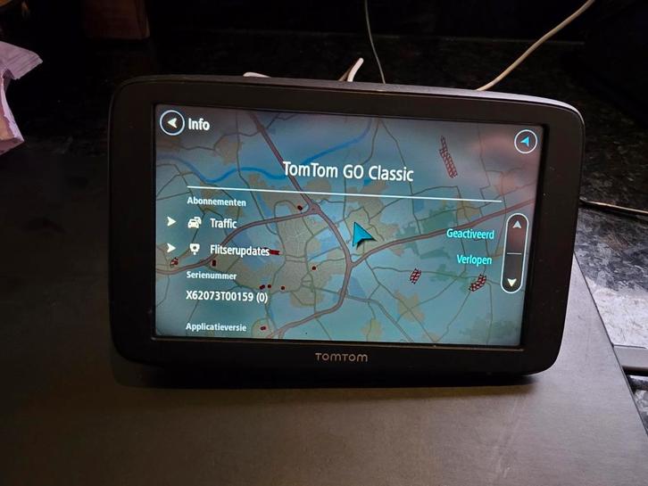 TomTom GO Classic Navigatiesysteem, Auto diversen, Autonavigatie, Gebruikt, Ophalen of Verzenden
