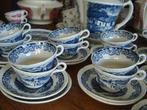 boerenhoeve van societe ceramique in blauw wit, Ophalen of Verzenden