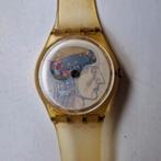 Swatch Artist Limited Edition "TICKING BRAIN" Jo Whaley, Ophalen of Verzenden, Zo goed als nieuw, Kunststof, Swatch