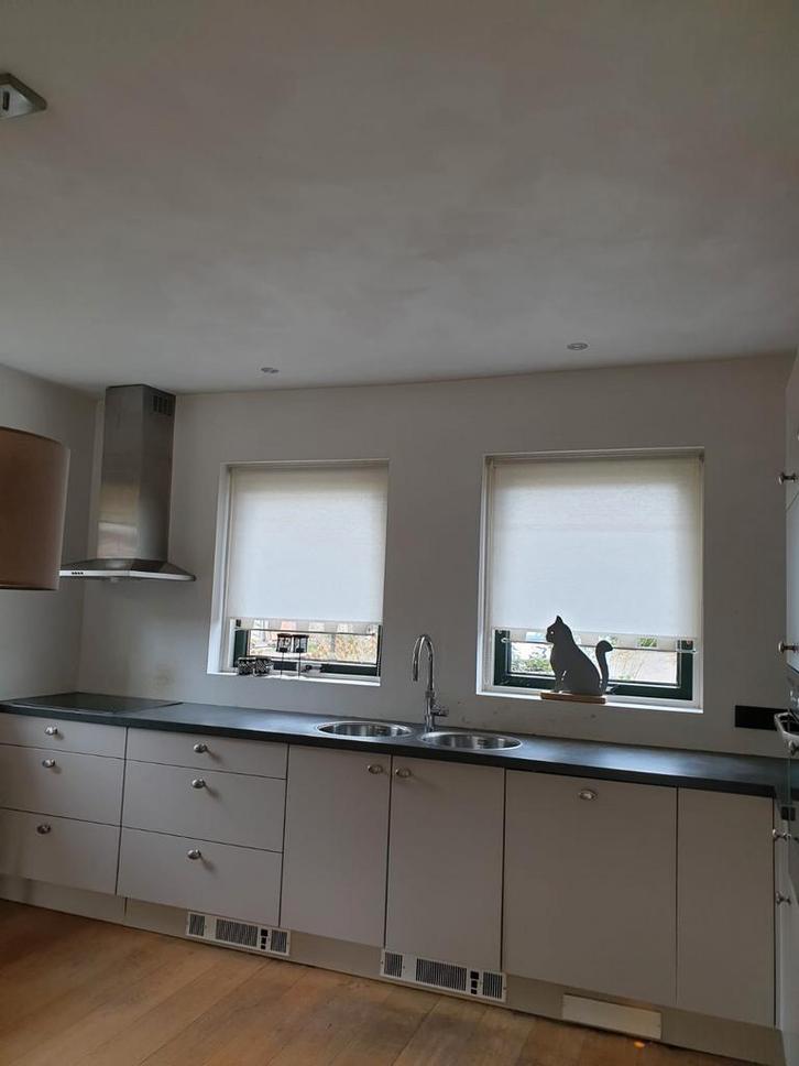 Mooie Gebruikte Keuken met Apparatuur, Huis en Inrichting, Keuken | Complete keukens, Gebruikt, Grijs, Kunststof, Ophalen