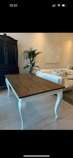 Eettafel 160x90, Ophalen, Zo goed als nieuw, Rechthoekig, 50 tot 100 cm