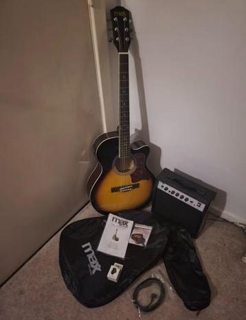 Gitaar set plug+play beschikbaar voor biedingen