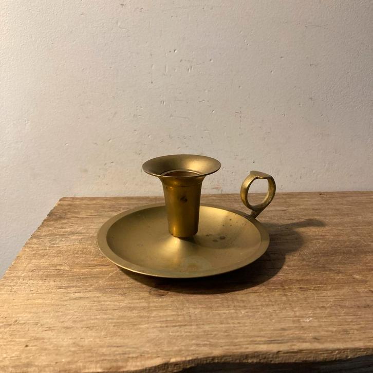 Vintage Koperen Blaker met Handvat, Antiek en Kunst, Curiosa en Brocante, Ophalen of Verzenden