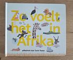 Ze Voelt Het in Afrika - Ontdekboek, Ophalen of Verzenden, Xavier Deneux, Zo goed als nieuw, Uitklap-, Voel- of Ontdekboek