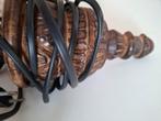 2 Wandlampjes Hout/Kunststof - Den Haag Zuid, Gebruikt, Vintage, Minder dan 50 cm, Ophalen