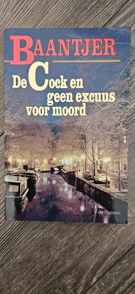 A.C. Baantjer - De Cock en geen excuus voor moord, Boeken, Detectives, Zo goed als nieuw, Ophalen of Verzenden