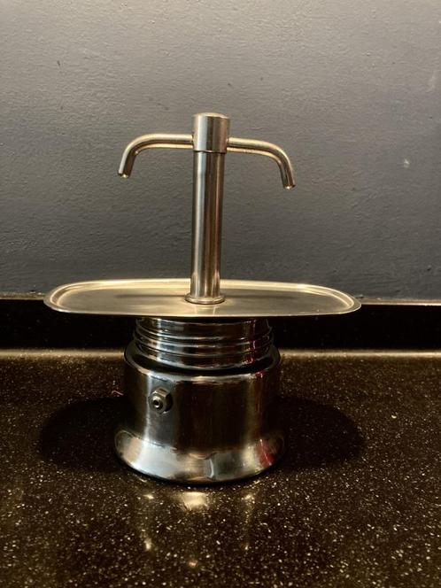 espresso perculator, Witgoed en Apparatuur, Koffiezetapparaten, Zo goed als nieuw, Gemalen koffie, Espresso apparaat, 2 tot 4 kopjes