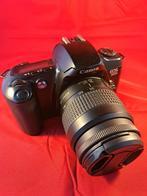 Canon analoge set (3x body, batterypack, 2x lens, flitser, Audio, Tv en Foto, Fotocamera's Analoog, Ophalen of Verzenden, Gebruikt