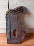 Antieke citer zither snaarinstrument., Ophalen, Gebruikt, Citer