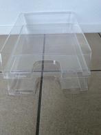 2 doorzichtige kunststof brievenbakjes/postbakjes, Diversen, Ophalen of Verzenden, Zo goed als nieuw