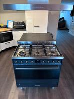 Smeg gasfornuis, 6 pits met grote oven, Witgoed en Apparatuur, Fornuizen, Ophalen, 60 cm of meer, Grill, Zo goed als nieuw